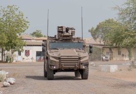 VBMR-L Serval à Djibouti. Photo : Ministère des Armées