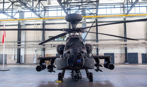 AH-64E Apache Guardian. Photo : Ministère polonaise de la Défense 